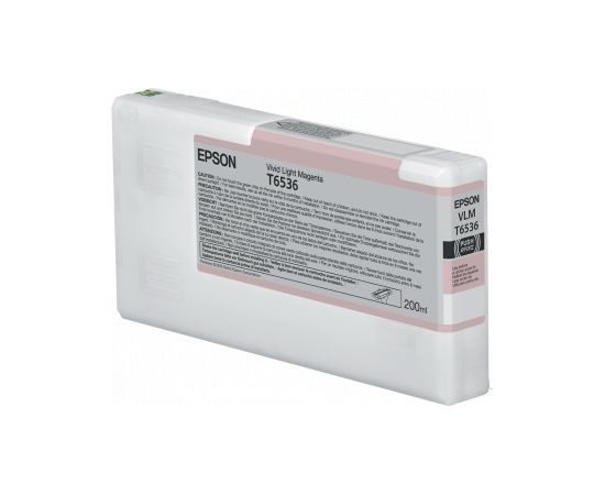 Epson T6536 Ink Cartridge, Vivid Light Magenta