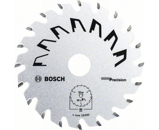 Griešanas disks Bosch 2609256D81; 85x15 mm; Z20