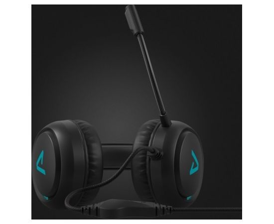 Lamax LMXHGU1 headphones/headset Wired Head-band Gaming Black