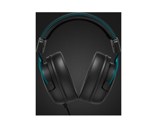 Lamax LMXHDE1 headphones/headset Wired Head-band Gaming Black