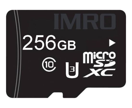 IMRO MICROSDXC 10/256GB UHS-3 ADP memory card Class 10
