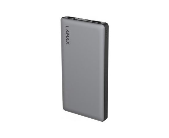 Lamax LM10000QC power bank Lithium Polymer (LiPo) 10000 mAh Metallic