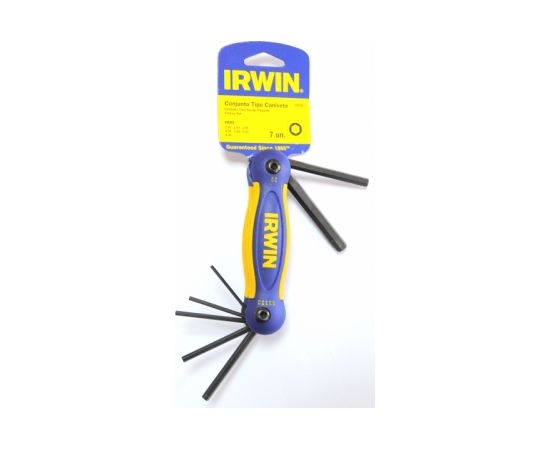 Seškanšu atslēgu komplekts Irwin; 2-8 mm; 7 gab.