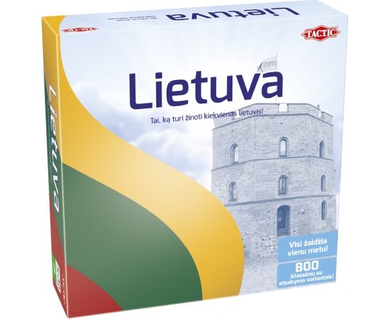 TACTIC Board Game Lithuania Trivia (на литовском яз.)