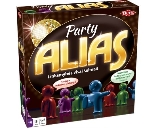 TACTIC Board Game Alias Party (на литовском яз.)