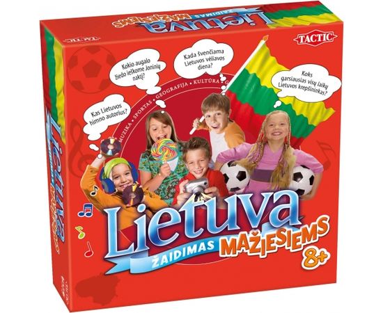 TACTIC Boardgame Lithuania Trivia Junior (на литовском яз.)