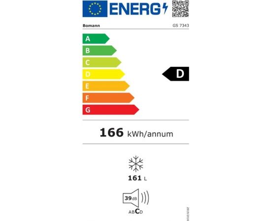 Freezer Bomann GS7343