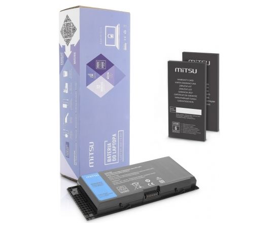 MITSU BATTERY BC/DE-M6600 (DELL 4400 MAH 49 WH) Baterijas portatīvajiem datoriem