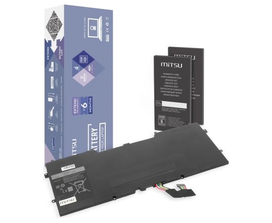 Battery Mitsu do Dell XPS 13 (9333) 7400 mAh (55 Wh) 7.4 - 7.6 Volt