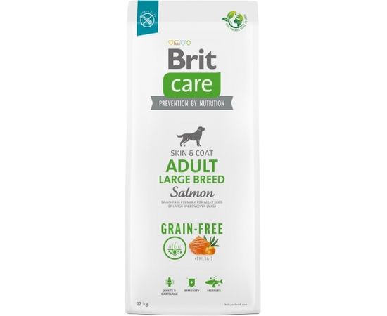 Dry dog ​​food - BRIT Care Grain-free Adult Salmon with potatoes - 12 kg