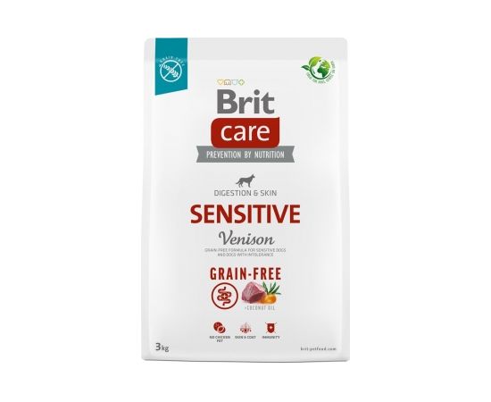 BRIT Care Grain-free Sensitive Venison 3kg dog