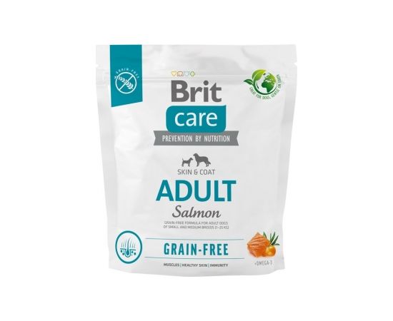 BRIT Care Dog Grain-free Adult Small & Medium Salmon  - dry dog food - 1 kg