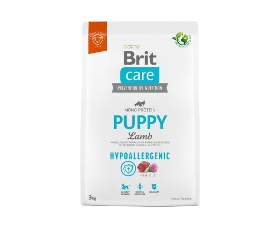 BRIT Care Hypoallergenic Puppy Lamb  - dry dog food - 3 kg