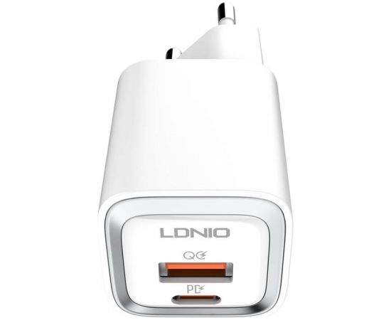 Wall charger LDNIO A2318C USB, USB-C 20W + USB-C Cable