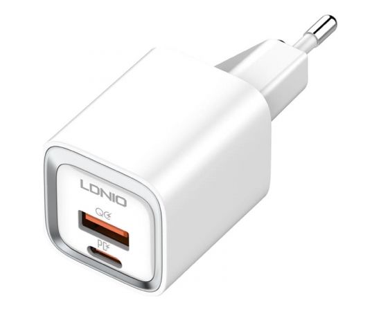 Wall charger LDNIO A2318C USB, USB-C 20W + USB-C - USB-C Cable
