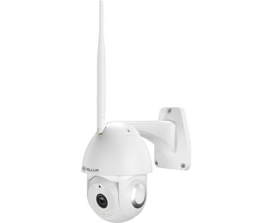 Tellur Smart WiFi Outdoor Camera 3MP, UltraHD, Autotracking, PTZ white