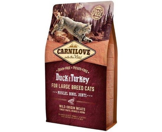 Carnilove 400g KOT LARGE DUCK TURKEY