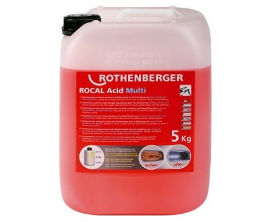 Koncentrāts ROCAL Acid Multi, 5 kg, Rothenberger