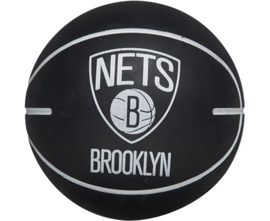 Wilson NBA Dribbler Brooklyn Nets Mini Ball WTB1100PDQBRO (One size)