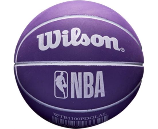 Wilson NBA Dribbler Los Angeles Lakers Mini Ball WTB1100PDQLAL basketball (One size)