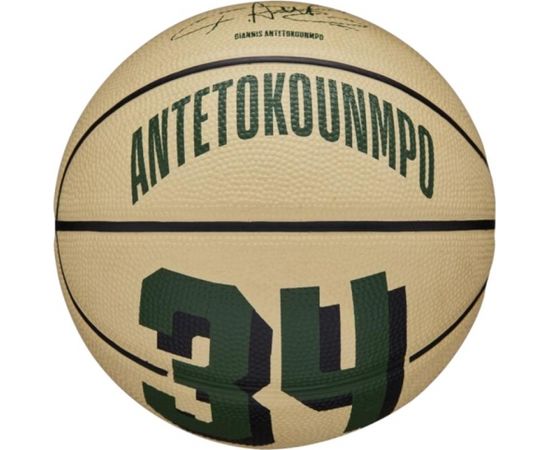 Basketball ball Wilson NBA Player Icon Giannis Antetokounmpo Mini Ball WZ4007501XB (3)