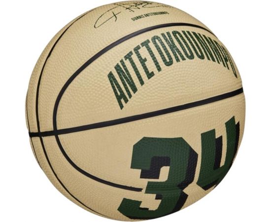 Basketball ball Wilson NBA Player Icon Giannis Antetokounmpo Mini Ball WZ4007501XB (3)