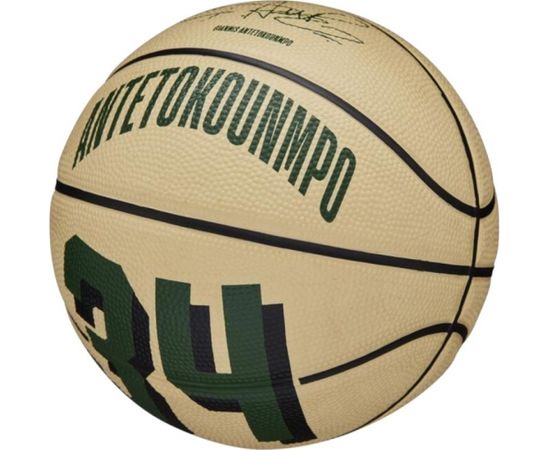 Basketball ball Wilson NBA Player Icon Giannis Antetokounmpo Mini Ball WZ4007501XB (3)