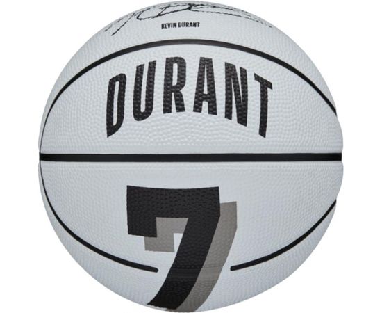 Basketball Wilson NBA Player Icon Kevin Durant Mini Ball WZ4007301XB (3)