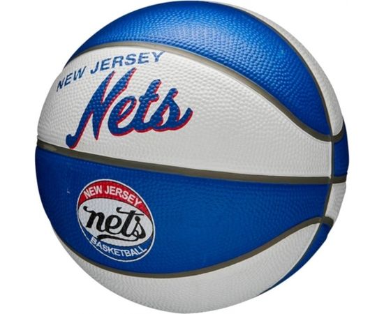 Wilson NBA Team Retro Brooklyn Nets Mini Ball WTB3200XBBRO (3)