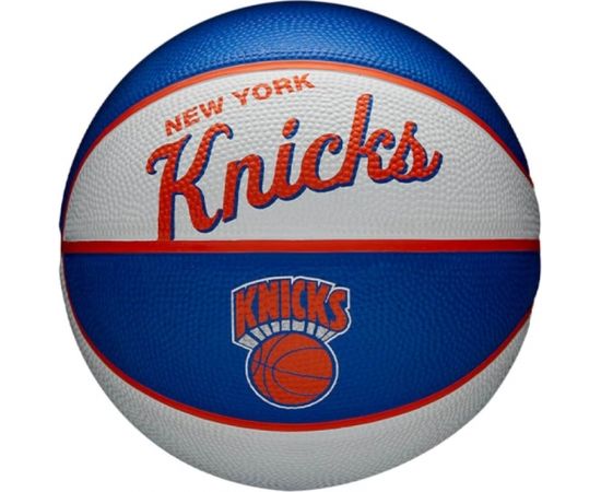 Wilson Team Retro New York Knicks Mini Ball WTB3200XBNYK (3)