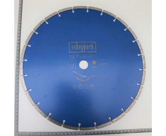 Dimanta disks segmentets HSM3500 Ø350x25.4 mm, Scheppach