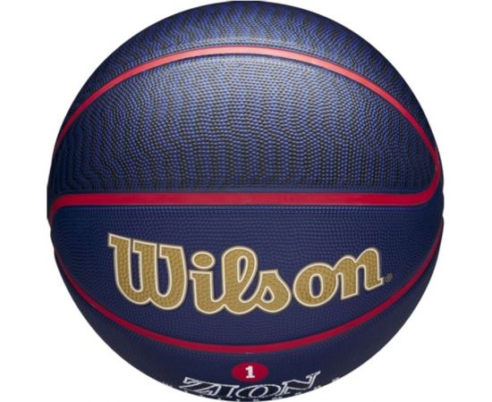 Wilson NBA Player Icon Zion Basketball Williamson Outdoor Ball WZ4008601XB7 (7)