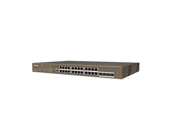 IP-COM Networks G5328P-24-410W network switch Managed L3 Gigabit Ethernet (10/100/1000) Power over Ethernet (PoE) 1U Black