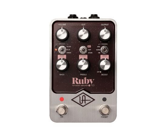 Universal Audio UAFX Ruby '63 Top Boost Amplifier - guitar effect