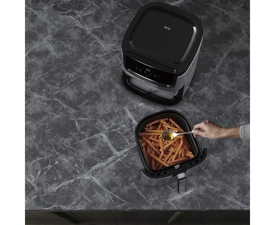 AEG Gourmet 6, hot air fryer (stainless steel/black)