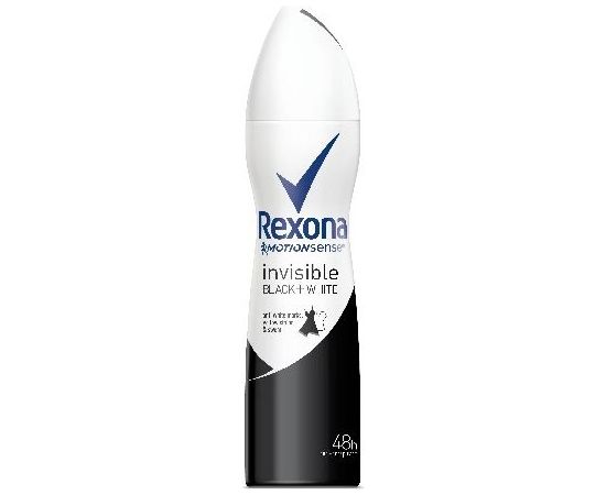 Rexona  DEO SPRAY WOM INVIS.B&W 150ml