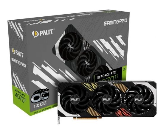 Palit GeForce RTX 4070 Ti GamingPro OC 12GB GDDR6X (NED407TT19K9-1043A)