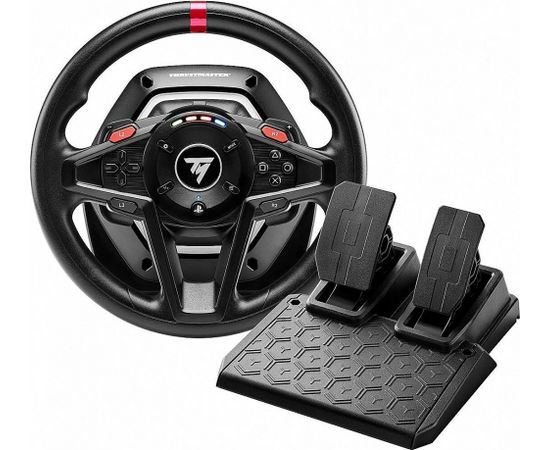 Thrustmaster T-128, Steering wheel (black, PlayStation 5, PlayStation 4, PC)