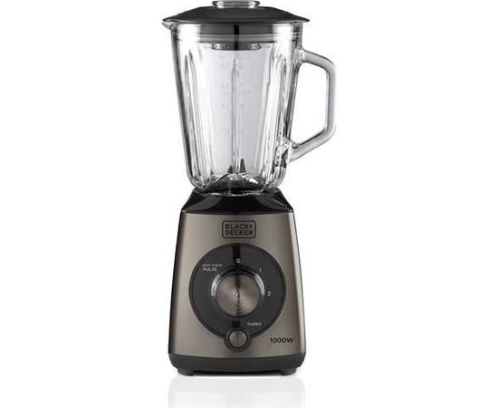 Black & Decker BXJB1000E 1.5 L Cooking blender 1000 W Black, Transparent Blenderi un Chopperi