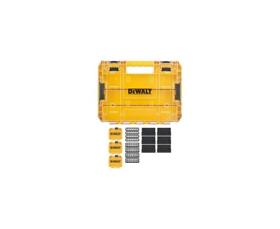 Органайзер DeWALT большого размера TOUGHCASE + держатели для бит