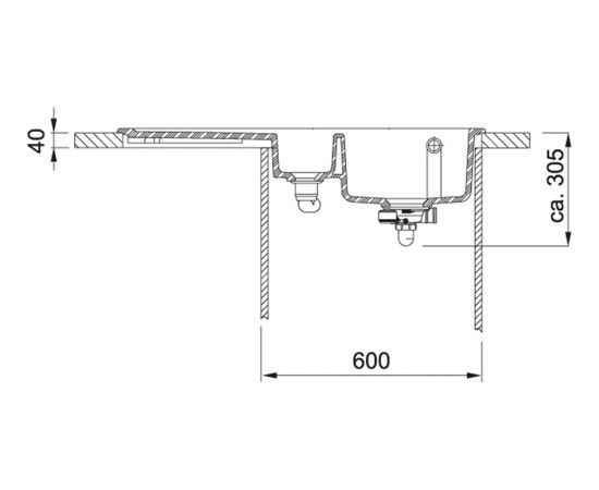 Franke Mythos MTK 651-100 Fraceram Белый