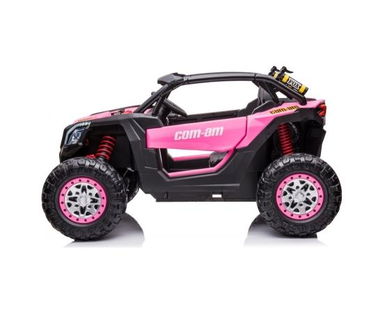 Bērnu divvietīgs elektromobilis XB-2118, rozā Детский электромобиль