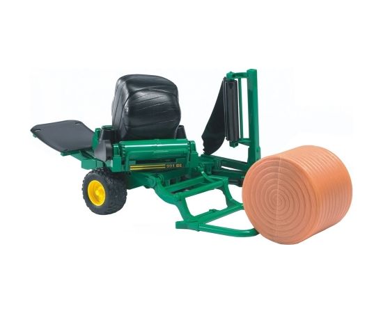 Bruder Professional Series Bale Wrapper with Round Bales (02122)