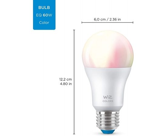 WiZ Colors LED bulb A60 E27 (replaces 60 watts)