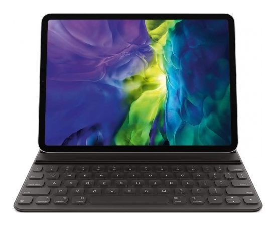 DE layout - Apple Smart Keyboard Folio for iPad Air (4th generation) and 11 iPad Pro (2nd generation), keyboard (black, rubber dome)