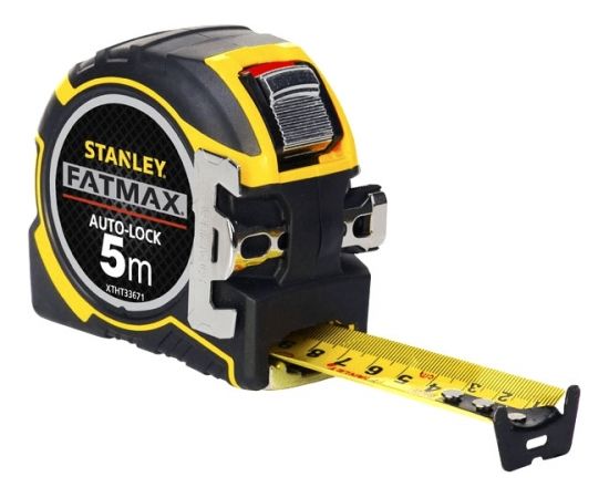Stanley tape measure FatMax PRO Autolock, 5 meters (black/yellow, 32mm)