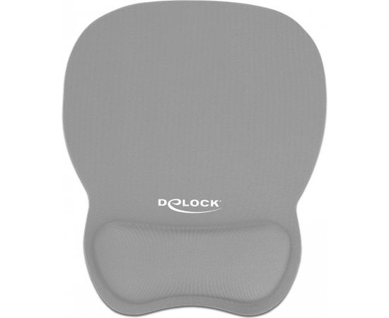 DeLOCK ergonomic mouse pad with gel wrist rest - 245x206