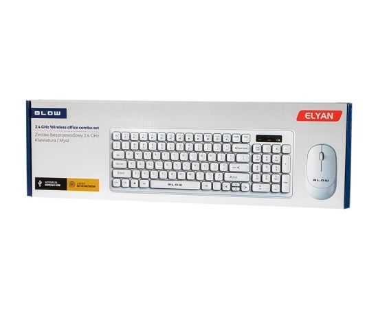 Keyboard + radio mouse 2.4GHz BLOW KM-5