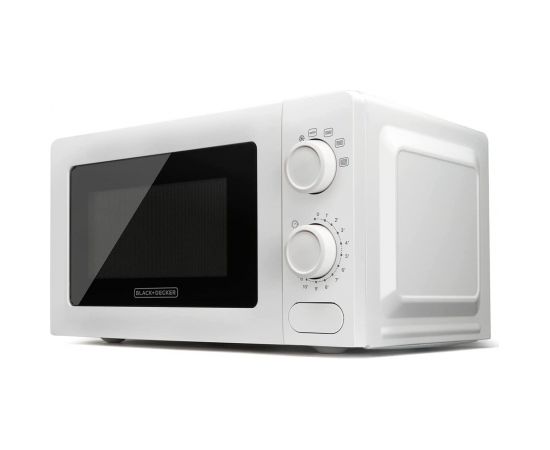 Black+Decker BXMY700E Microwave oven 20 L, 700 W, white