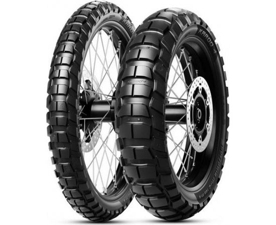 130/80R17 Metzeler KAROO 4 65Q TL ENDURO ON/OFF Rear M+S